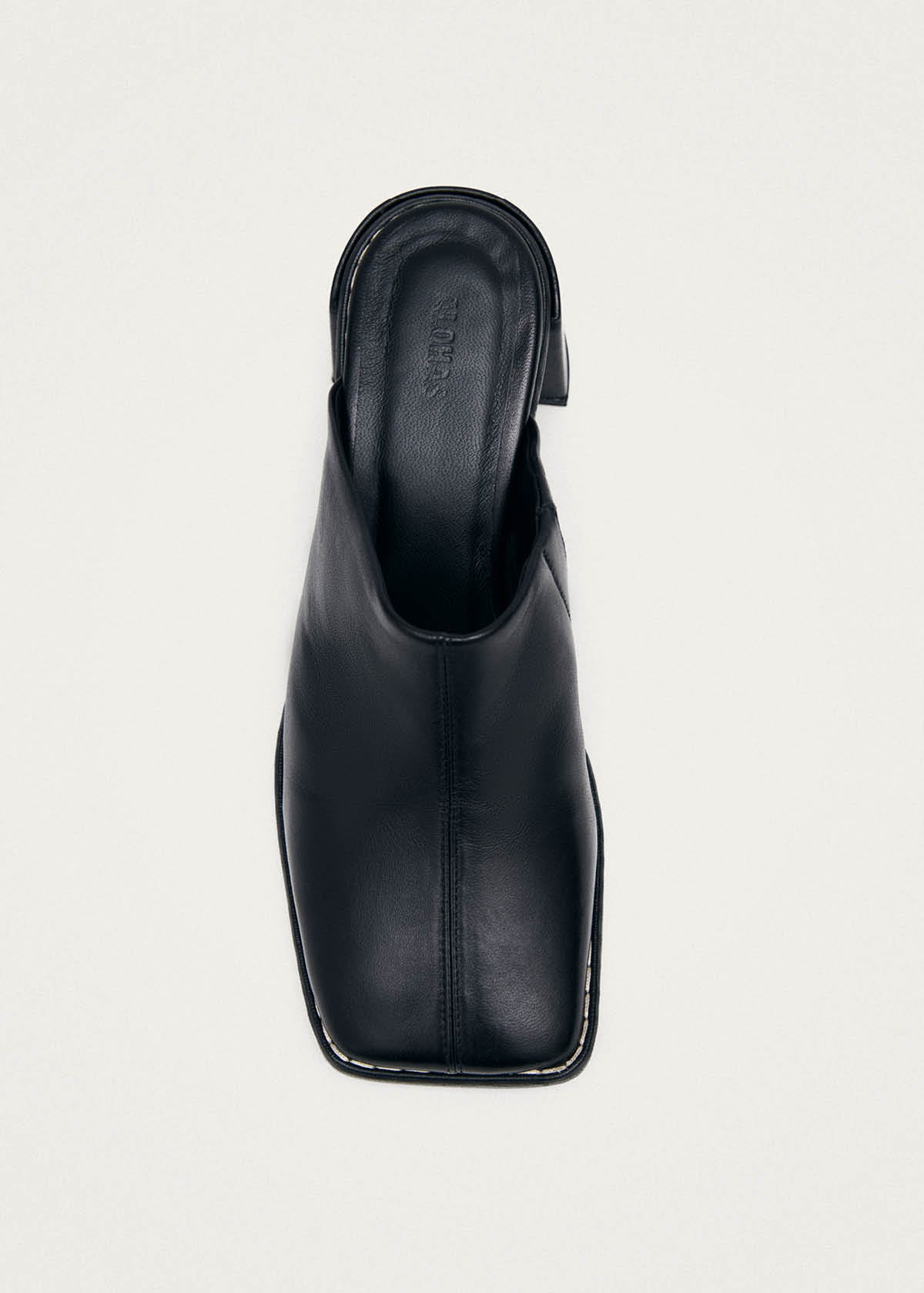 Mules Lex en cuir noir