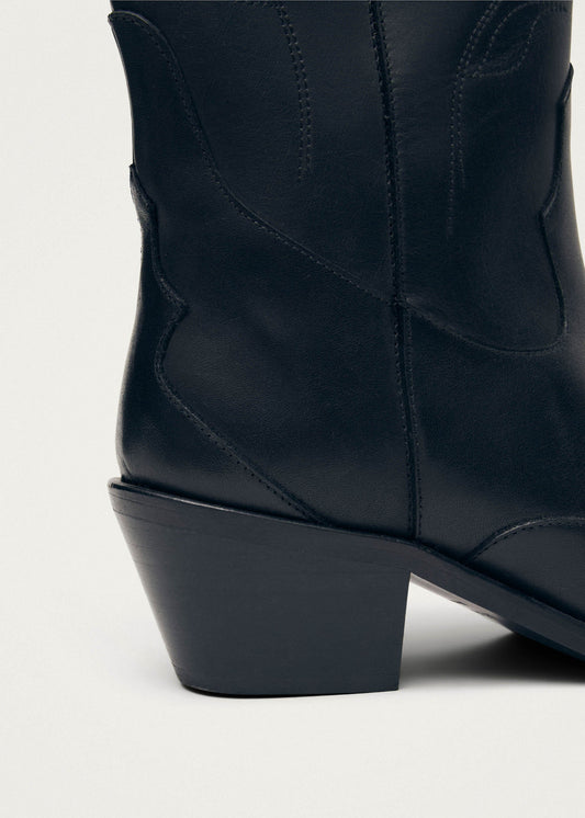 Liberty Black Leather Boots-image