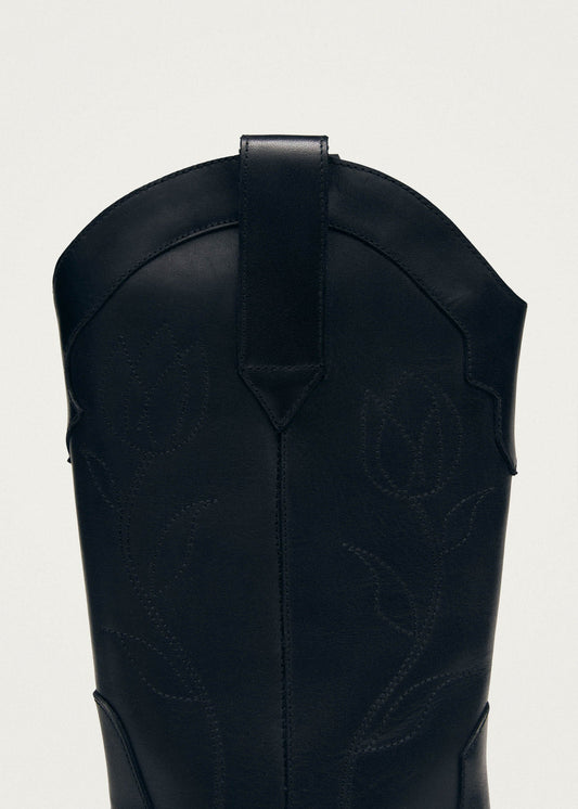 Liberty Black Leather Boots-image