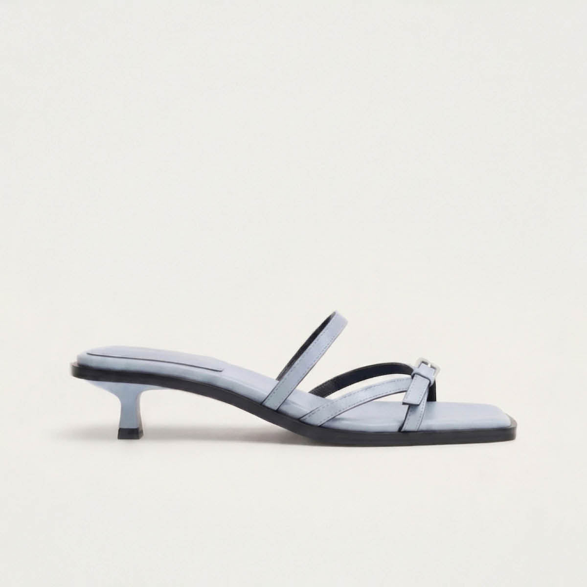 Sandalias de cuero azul Liko