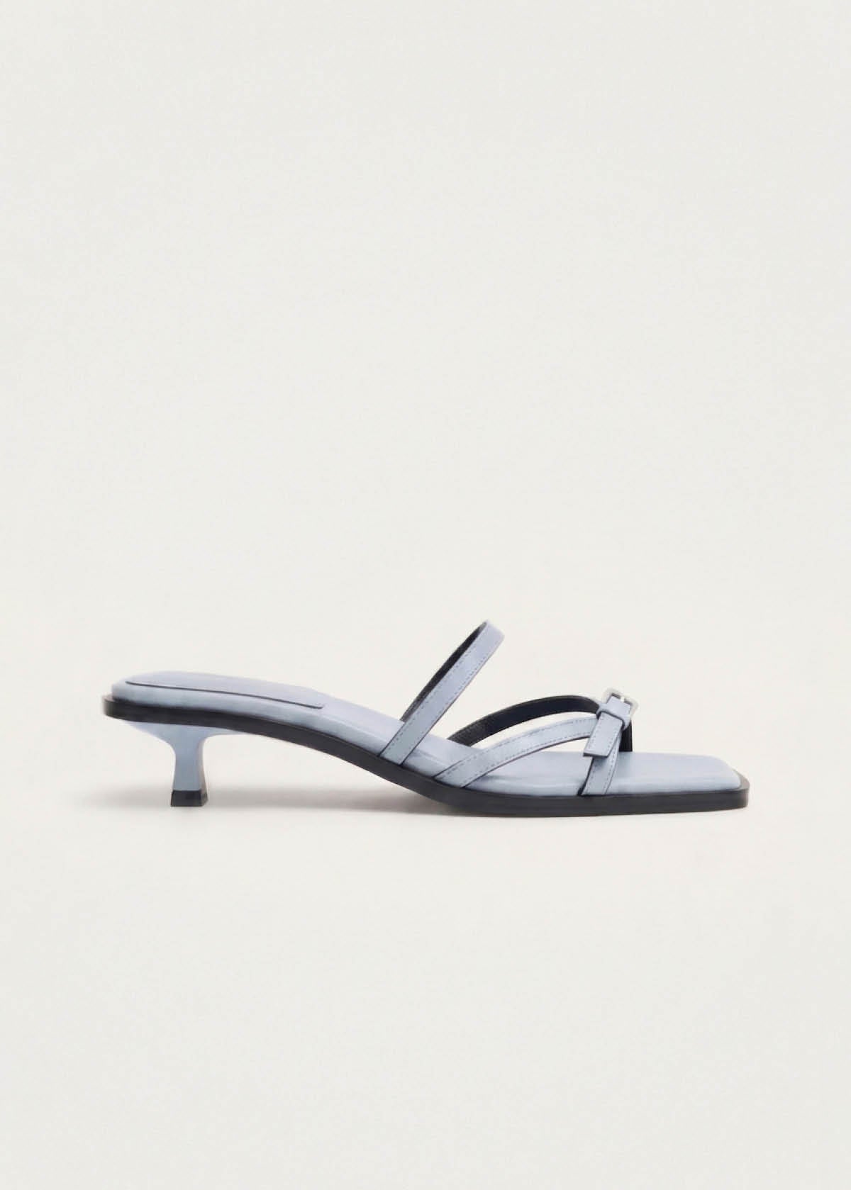 Sandalias de cuero azul Liko