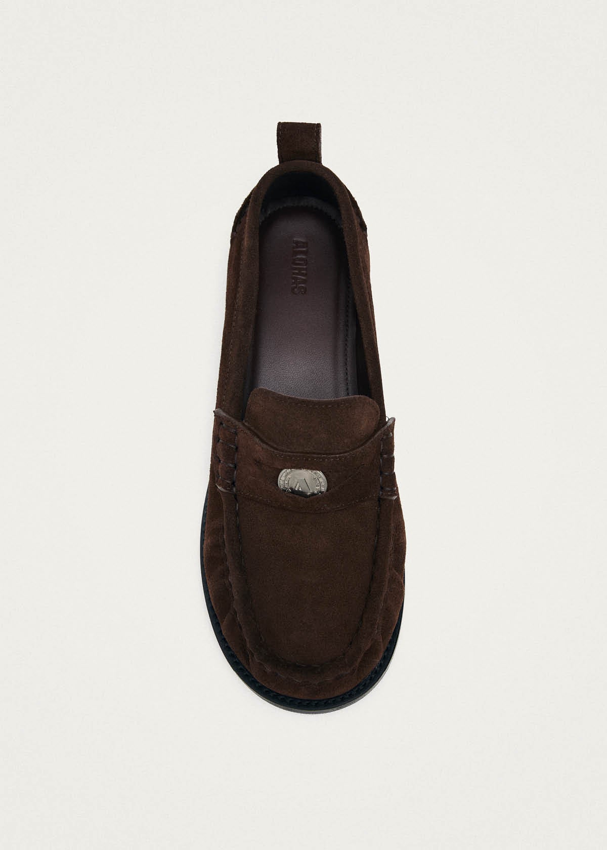 Linden Suede Brown Leather Loafers
