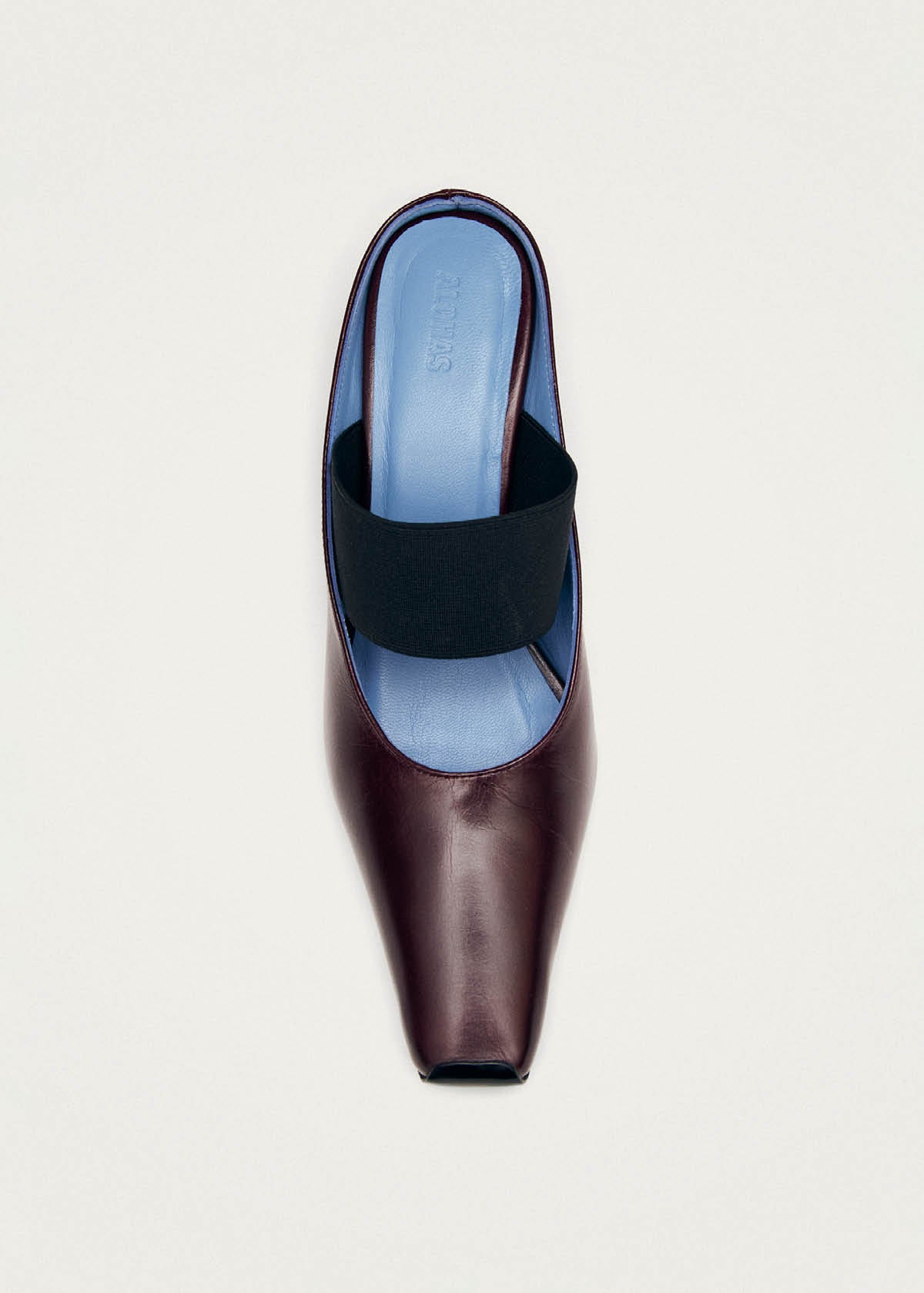 Lokahi Rift Tacones de Cuero Burdeos