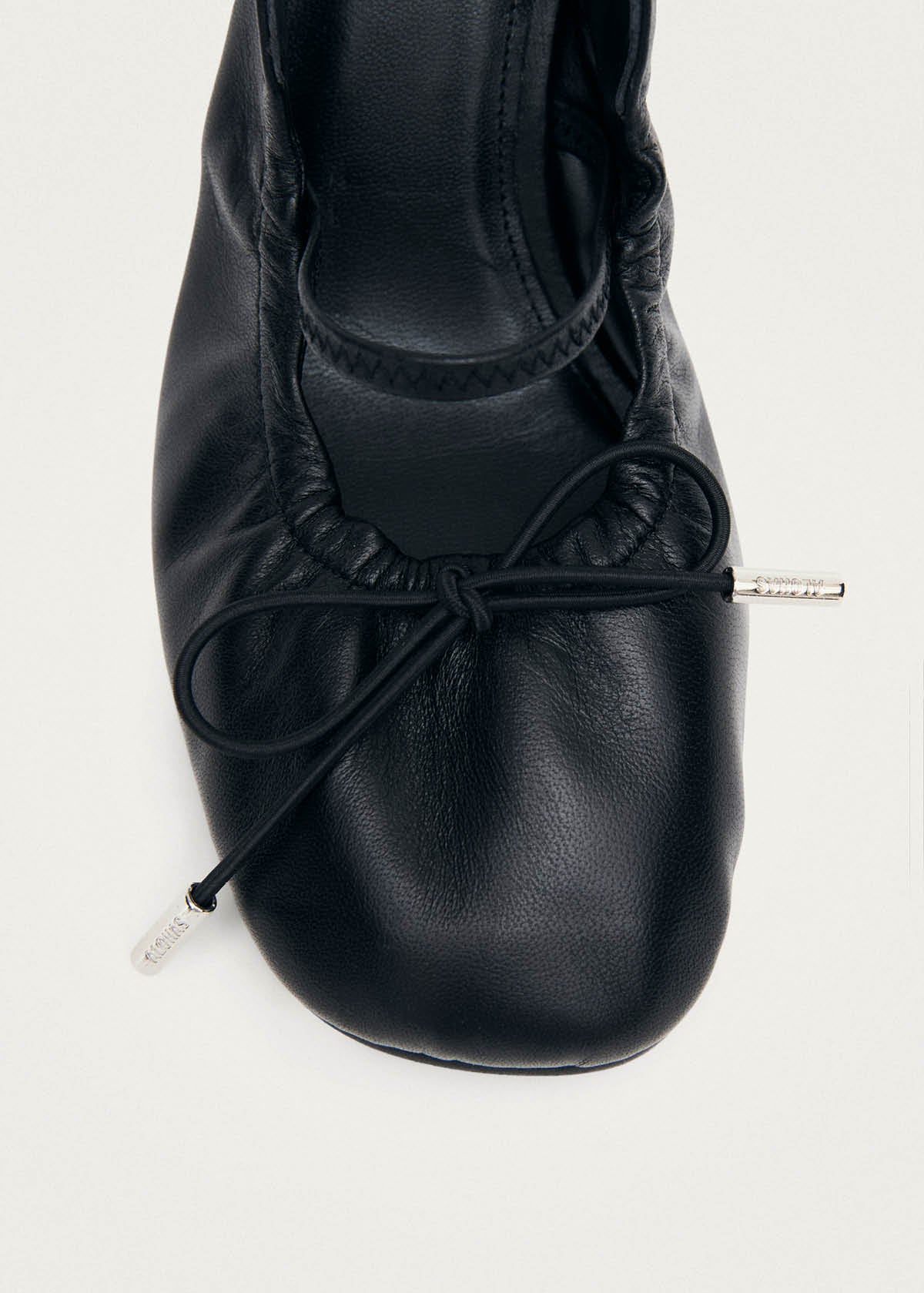 Escarpins en cuir noir Marly
