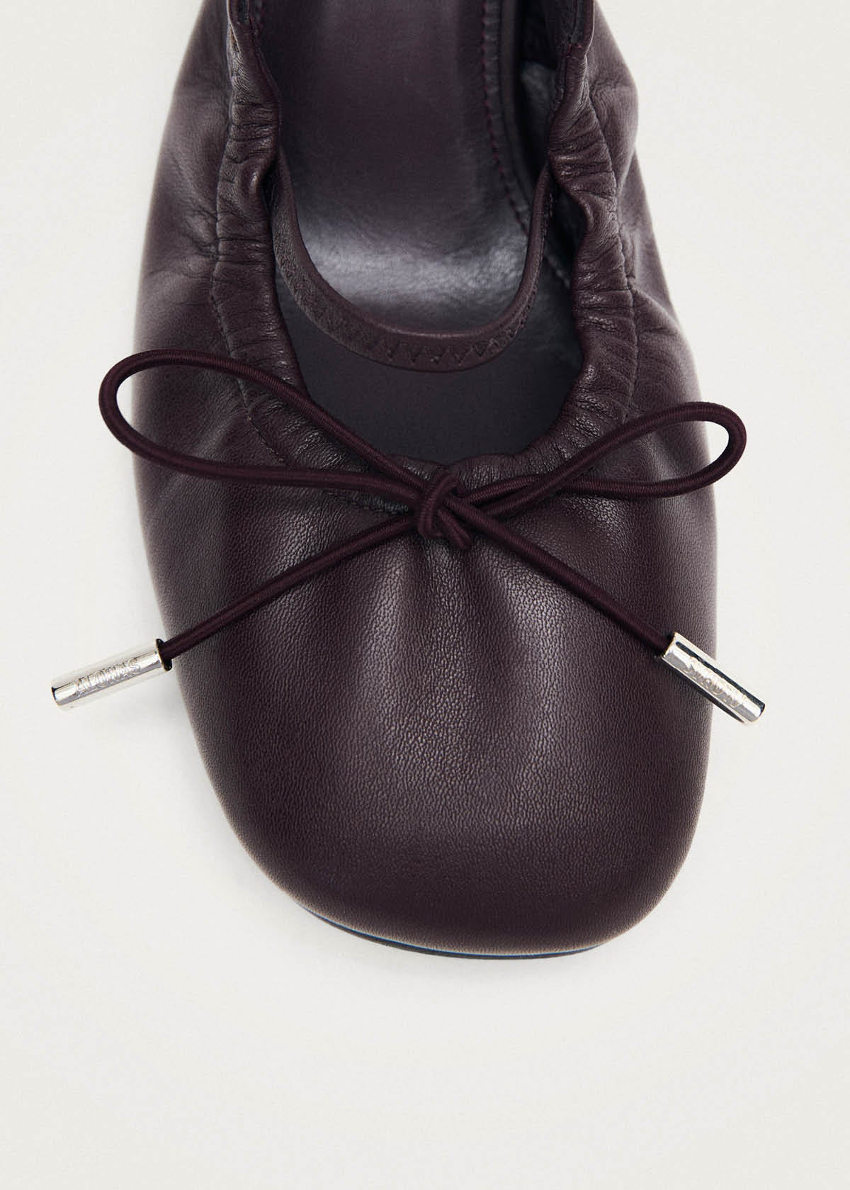 Escarpins en cuir bordeaux Marly