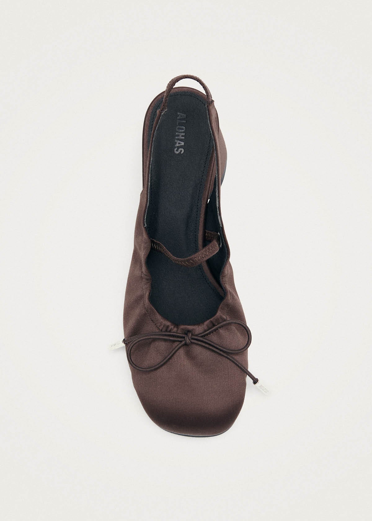Escarpins en textile Marly Silky chocolat noir