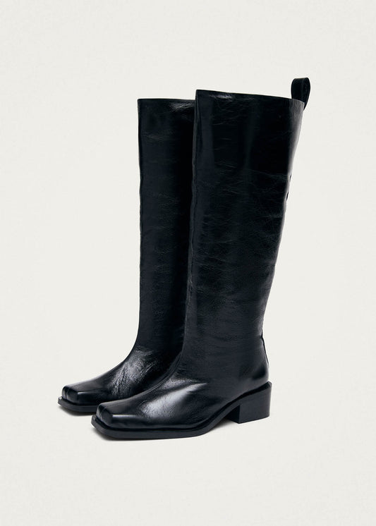 Milo Rift Black Leather Boots-image
