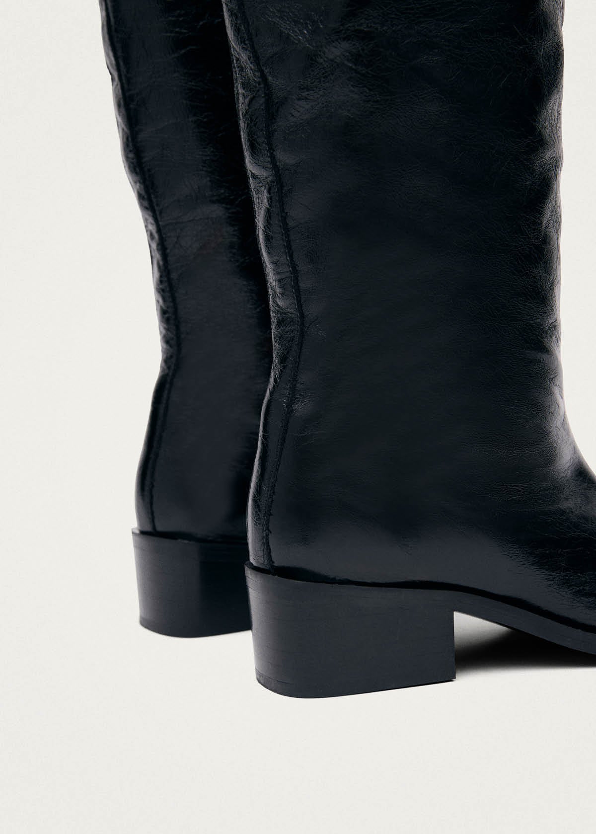 Milo Rift Black Leather Boots