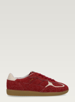 rife suede fuzzy red