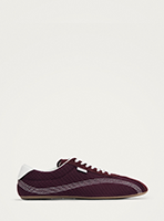 mesh burgundy