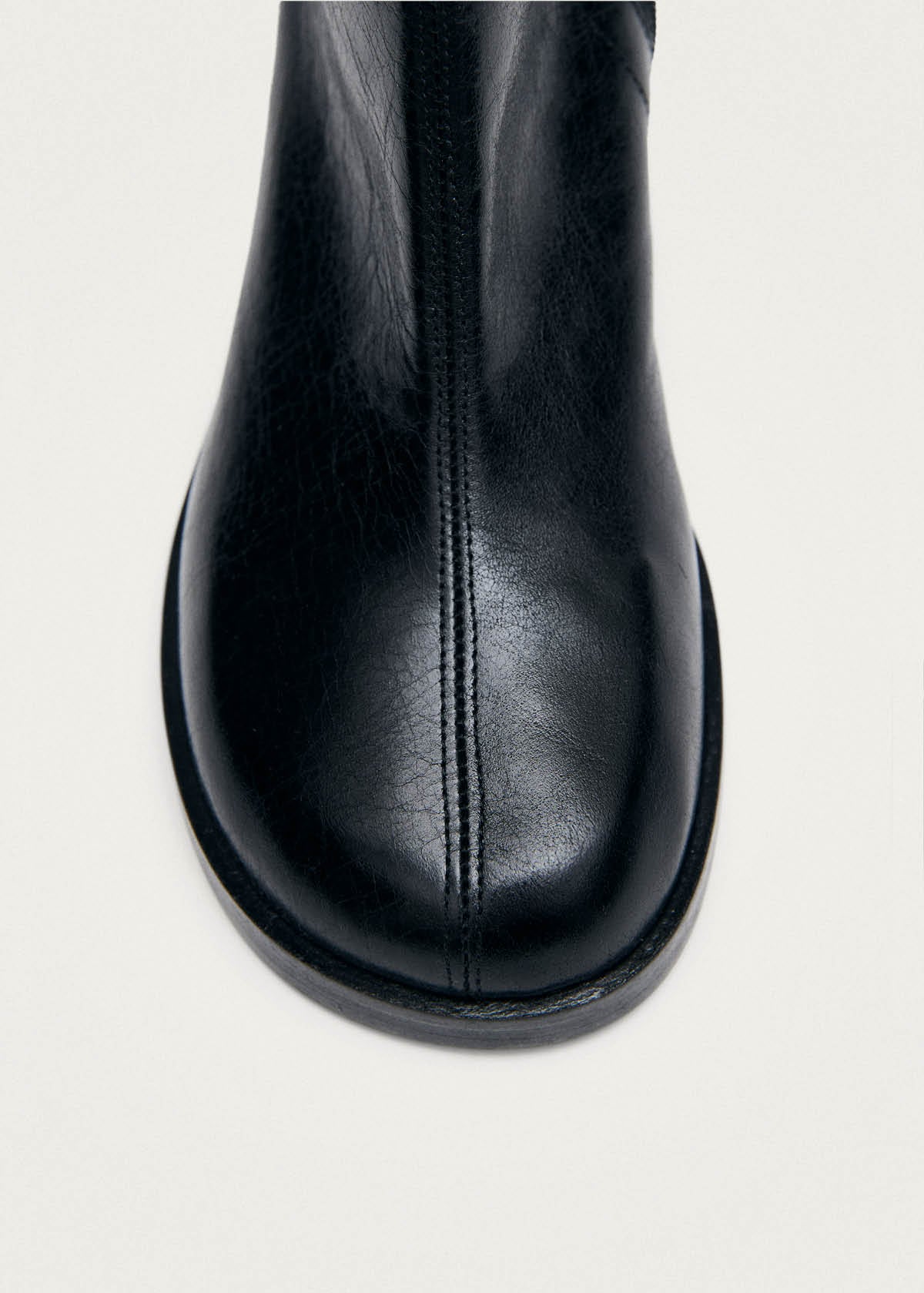 Niam Rift Botines de Cuero Negro
