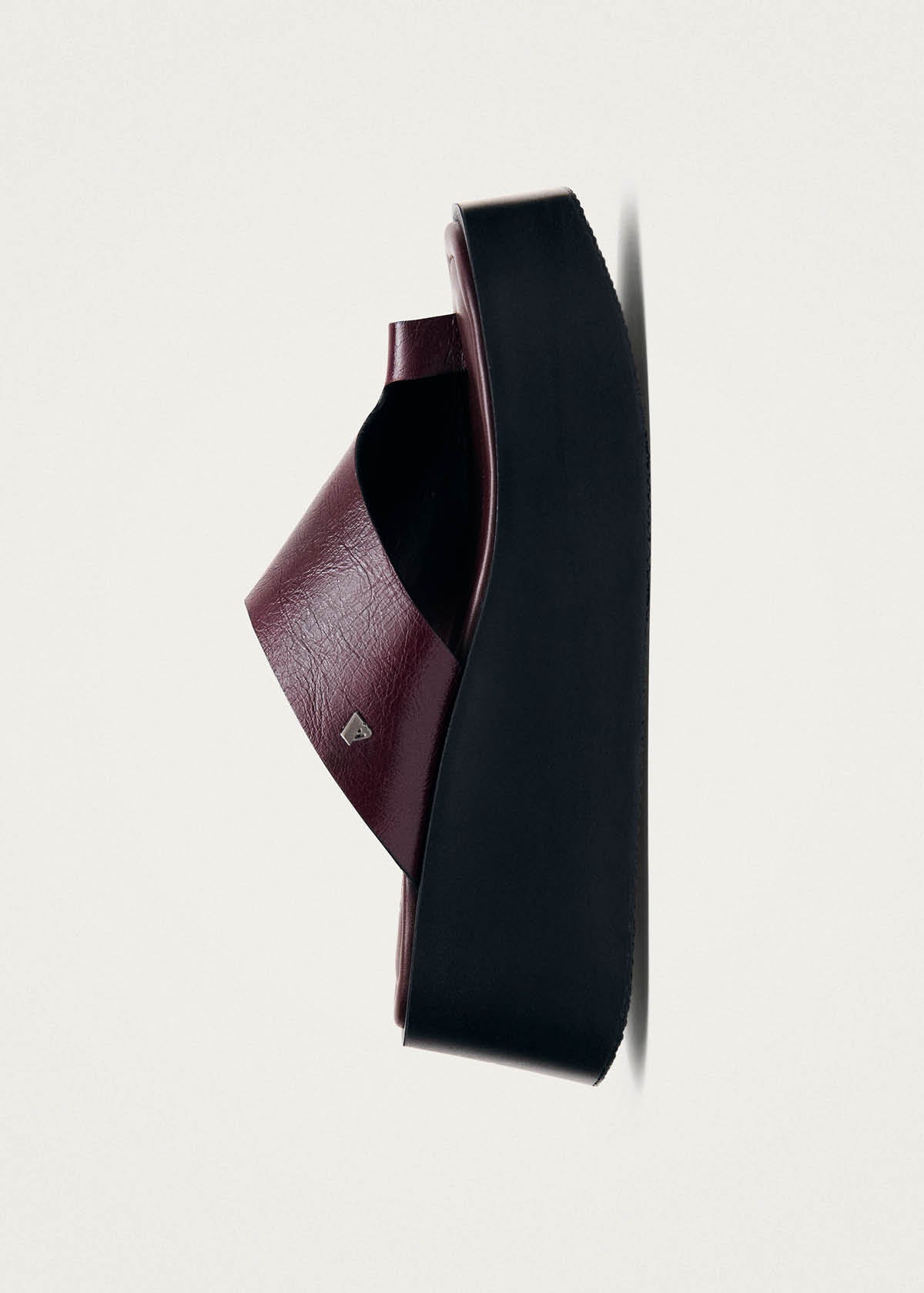 Nova Rift Burgundy Leather Sandals