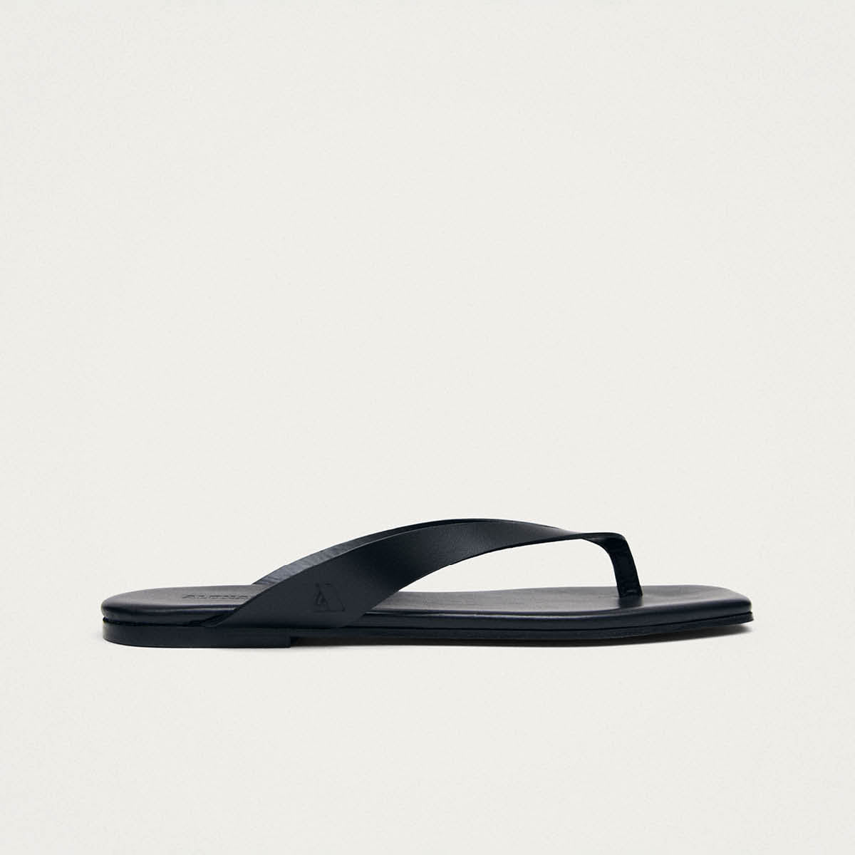 Ola Black Leather Sandals