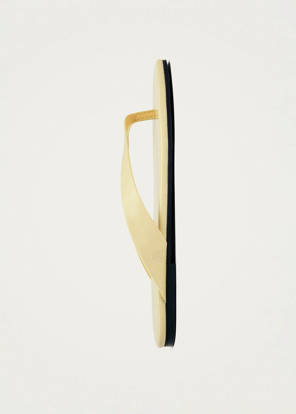 Ola Pale Yellow Leather Sandals | ALOHAS