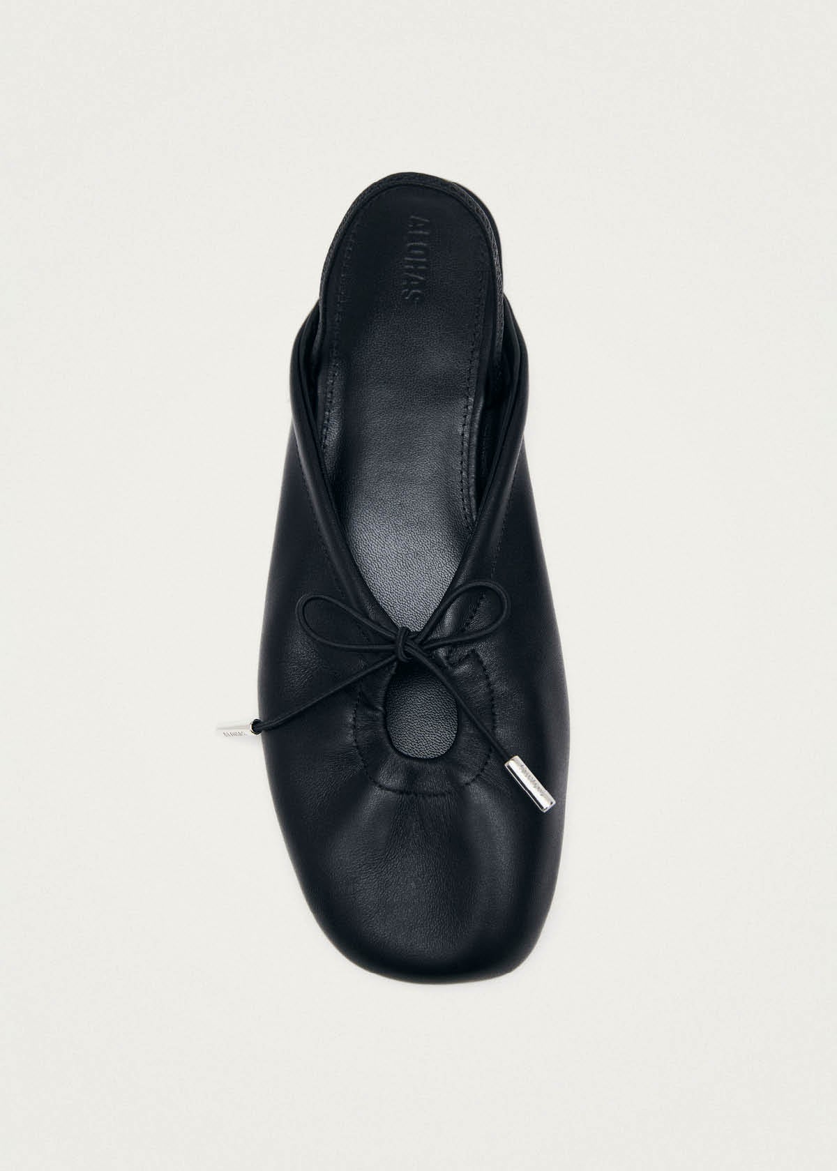 Oli Ballerines en Cuir Noir