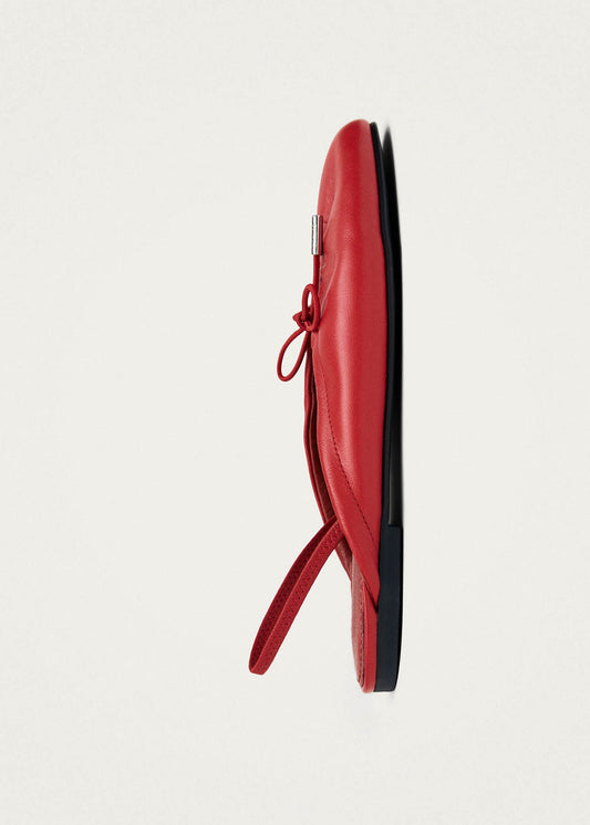 Oli Rote Leder Ballerinas-image