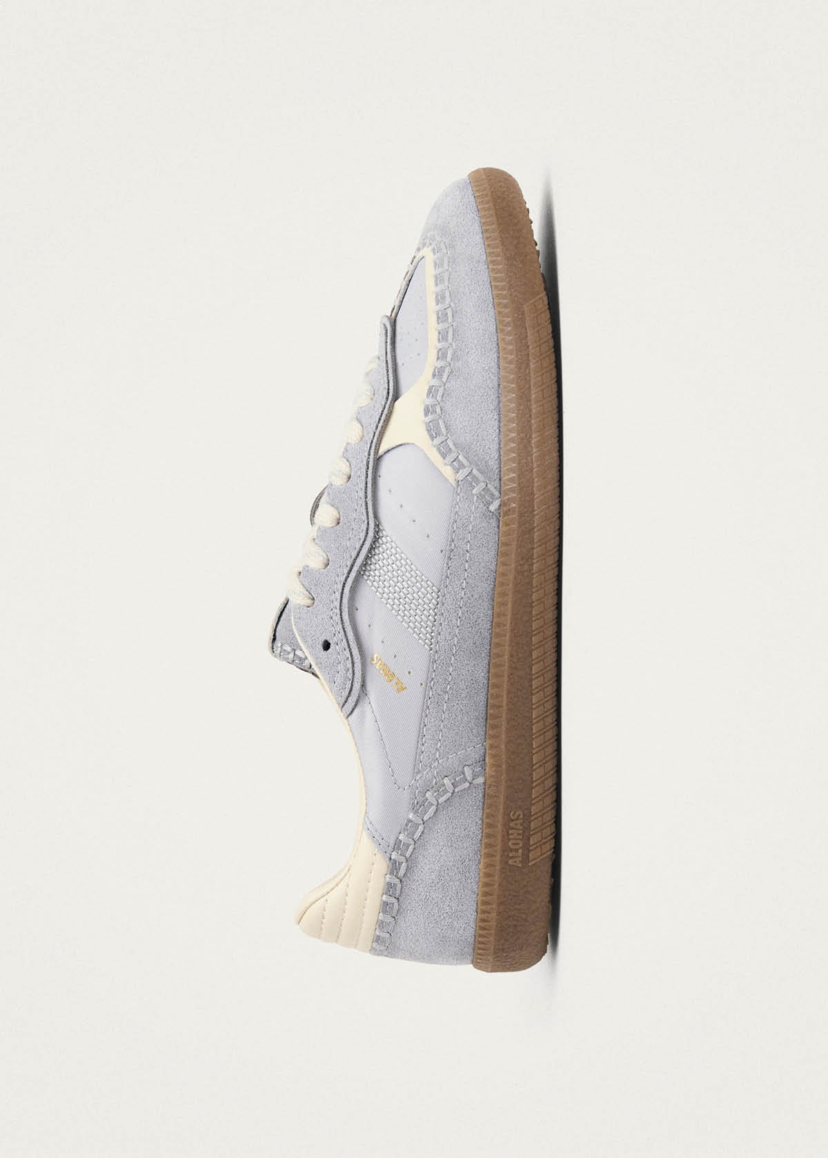 Tb.490 Recycled Pale Blue Leather Sneakers