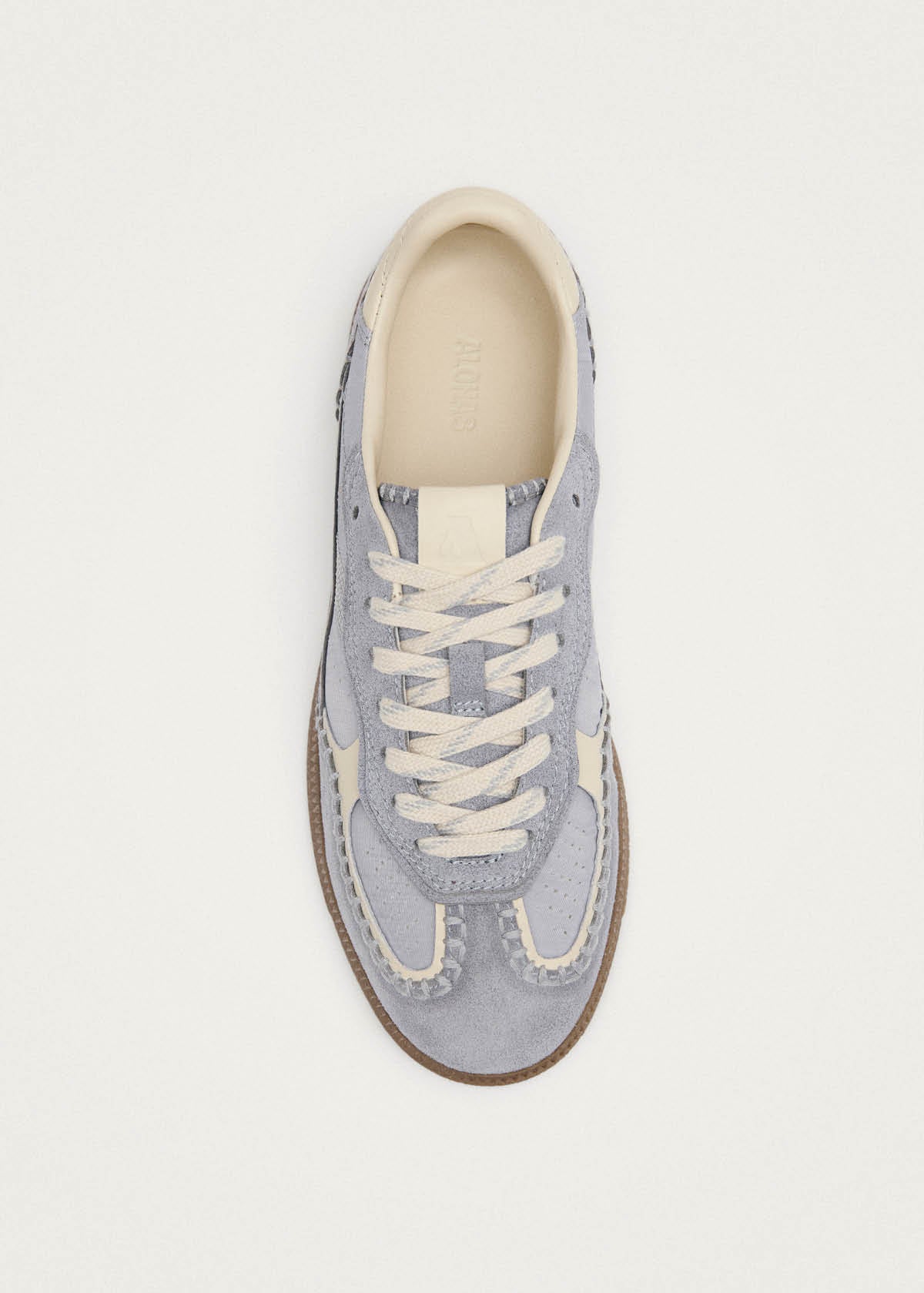 Tb.490 Recycled Pale Blue Leather Sneakers | ALOHAS