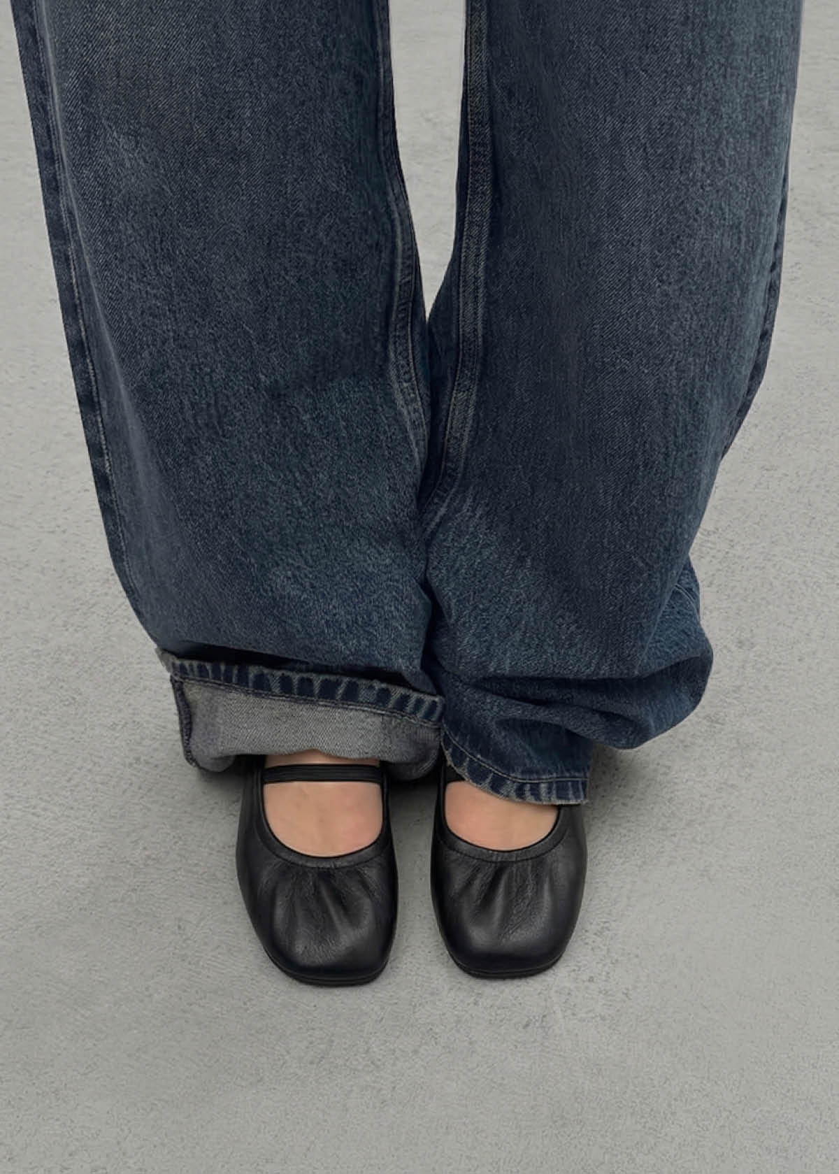 Rhiane Schwarze Leder Pumps