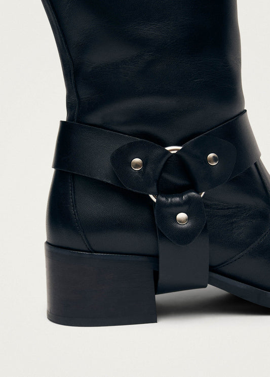 Rocky Black Leather Boots-image