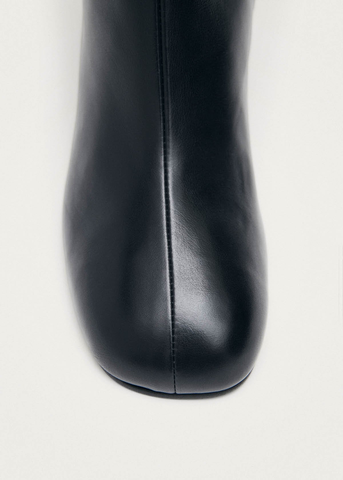 Roebar Bottines En Cuir Noir