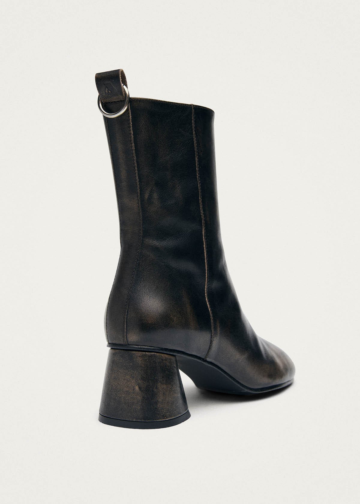 Roebar Bottines En Cuir Marron Effet Vintage