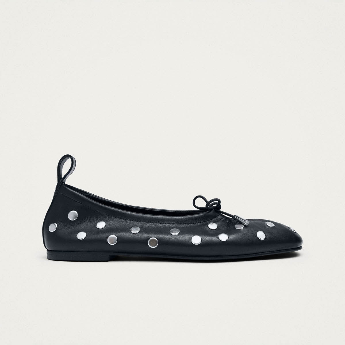 Rosalind All Tacones de Cuero Negros con Estrellas