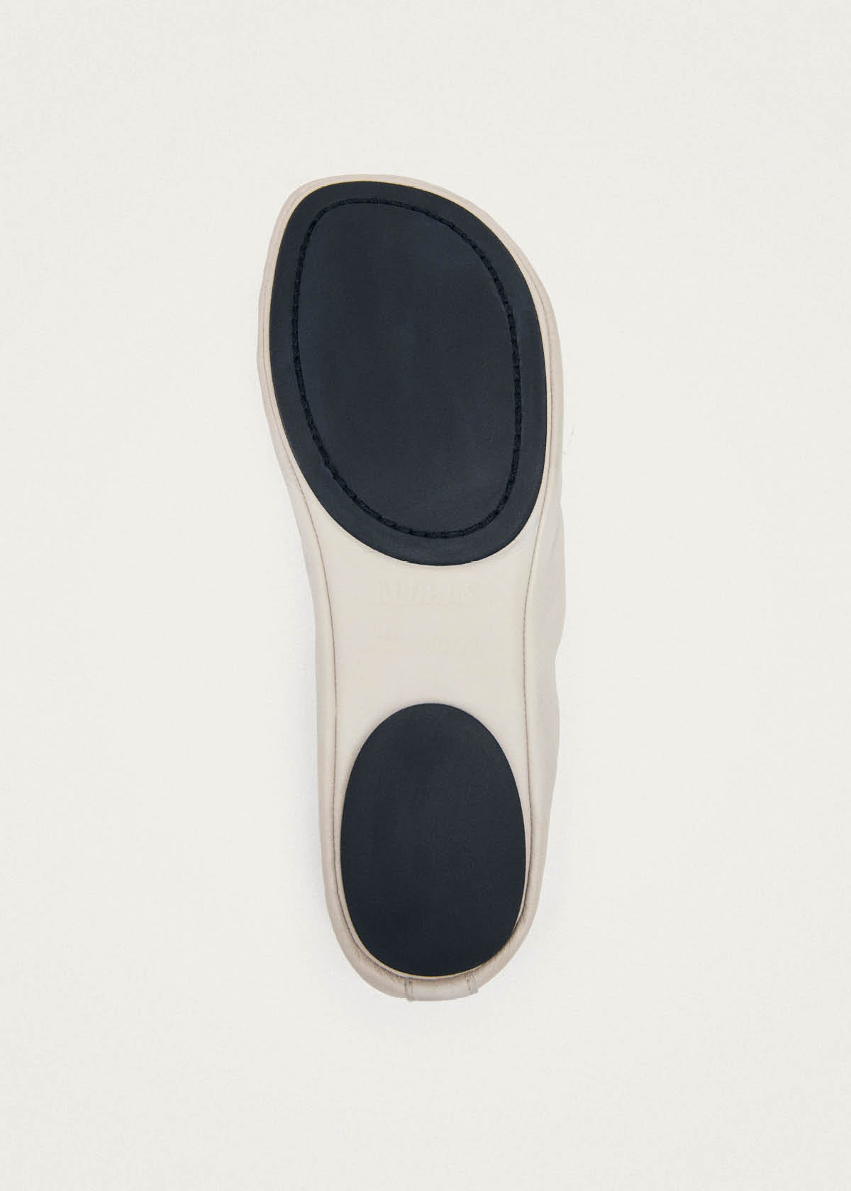 Rosalind Barefoot Cream Leather Ballet Flats