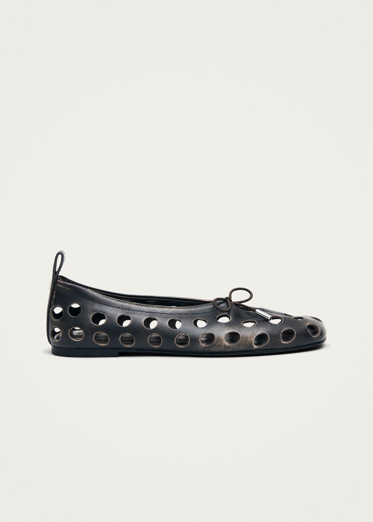 Rosalind Cut Out Vintage Effect Brown | ALOHAS