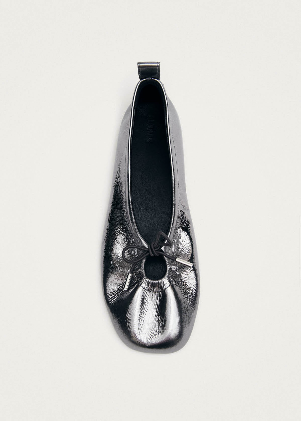Rosalind Ballerines en Cuir Gun