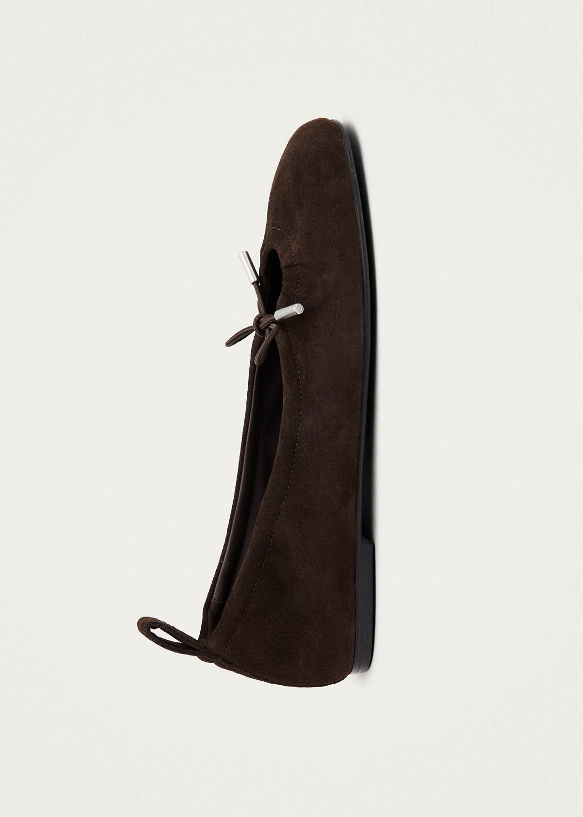 Rosalind Recycled Brown Leather Ballet Flats