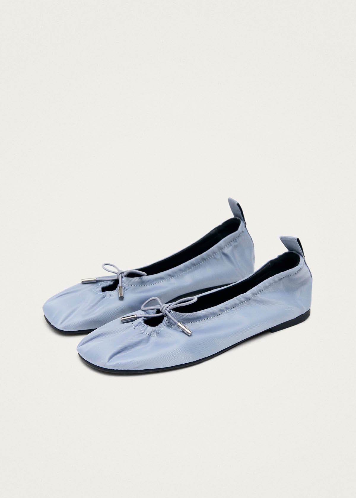 Rosalind Sheen Denim Blue Ballet Flats