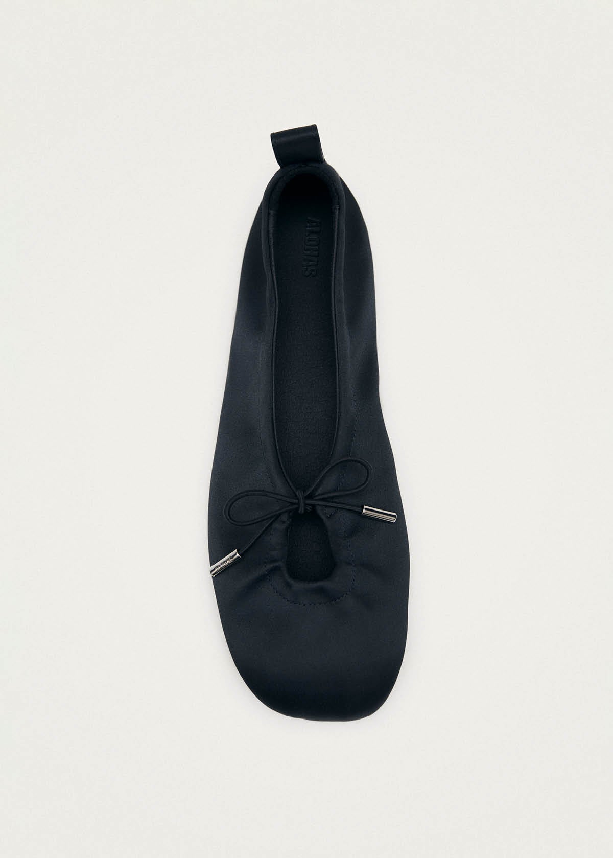 Rosalind Silky Black Ballet Flats