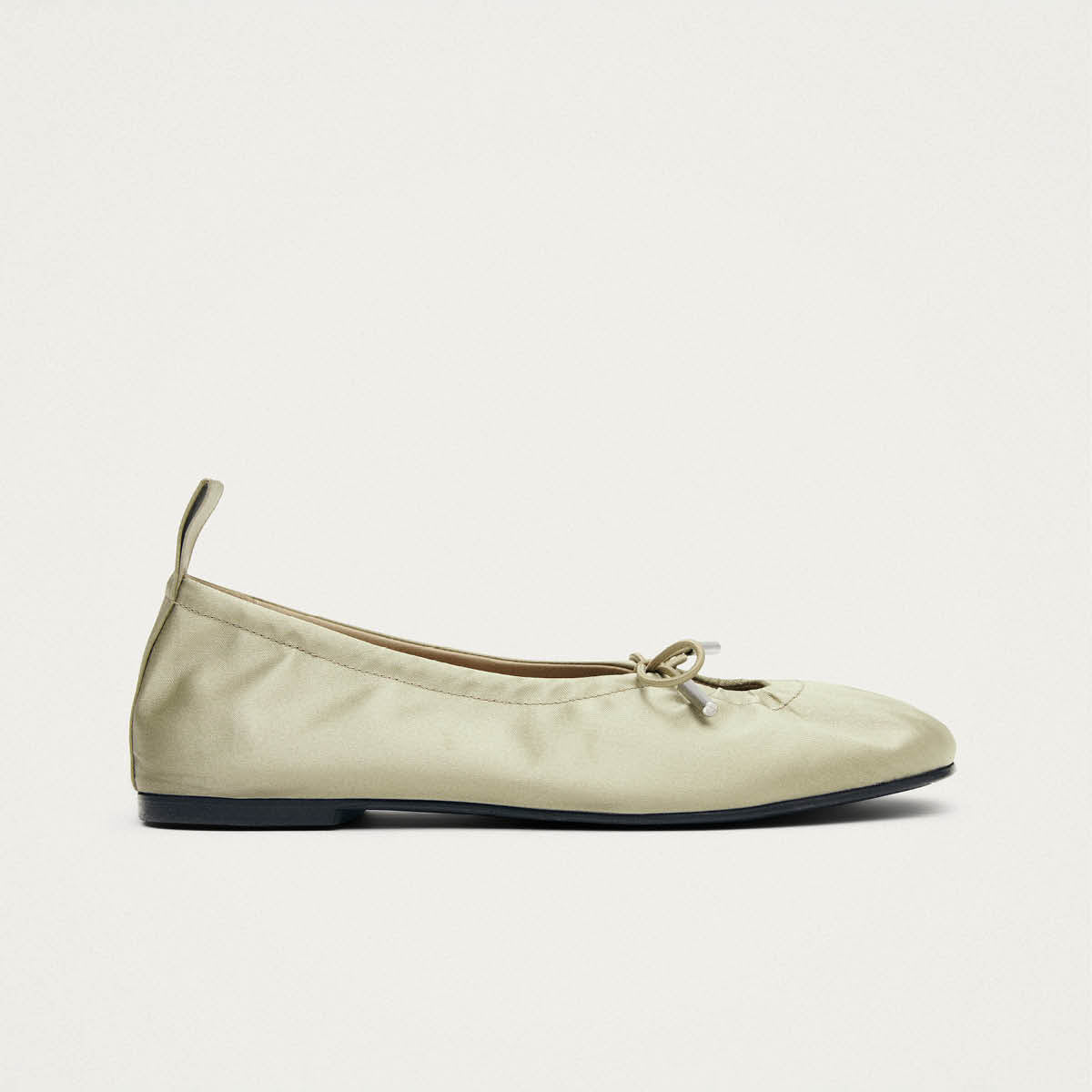 Rosalind Silky Green Ballet Flats