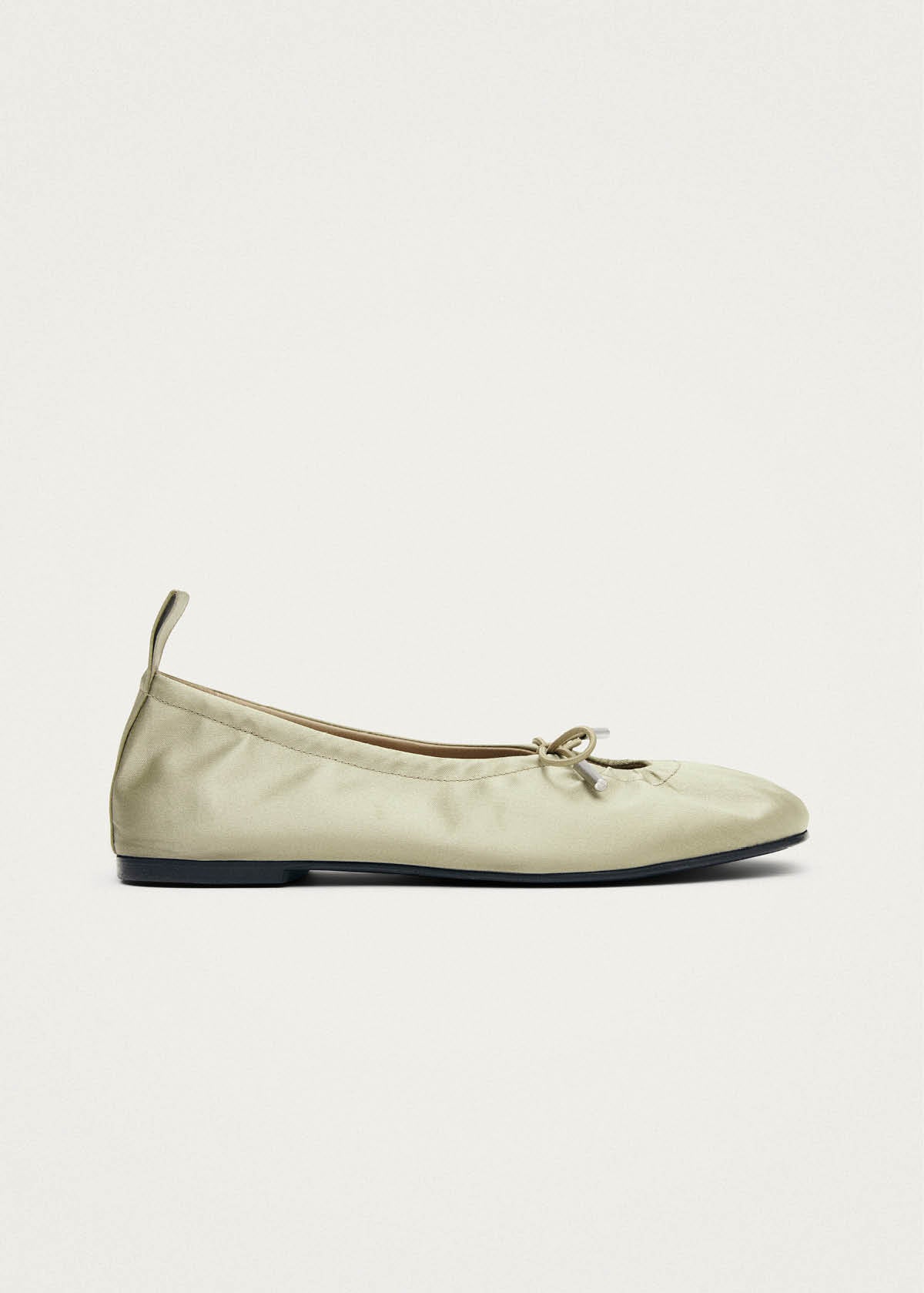 Rosalind Silky Green Ballet Flats