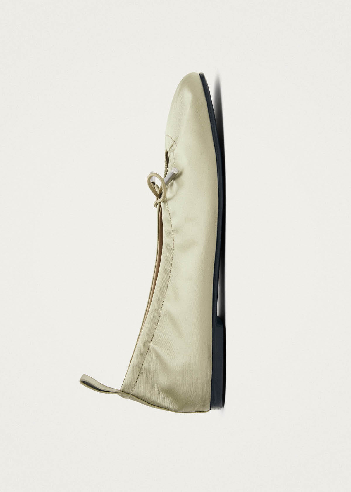 Rosalind Silky Green Ballet Flats