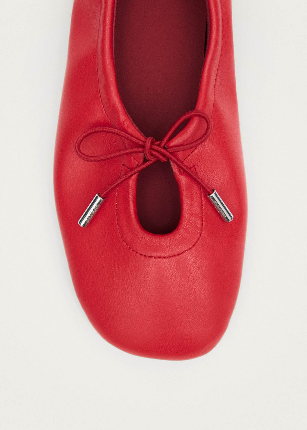 Rosalind Vegan Rote Vegan-Leder Ballerinas