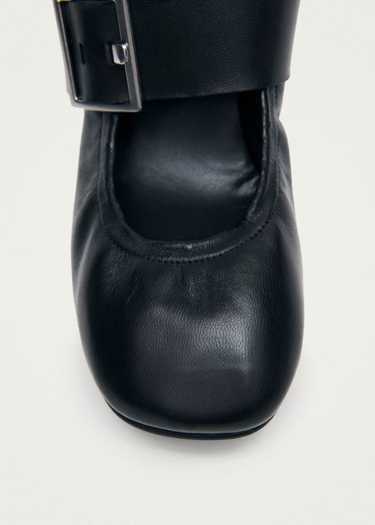 Rowena Schwarze Leder Pumps