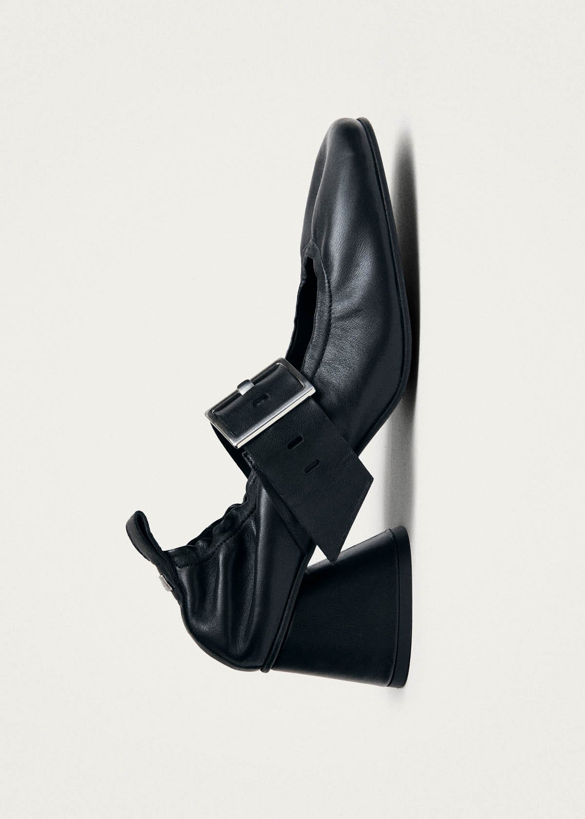 Rowena Schwarze Leder Pumps