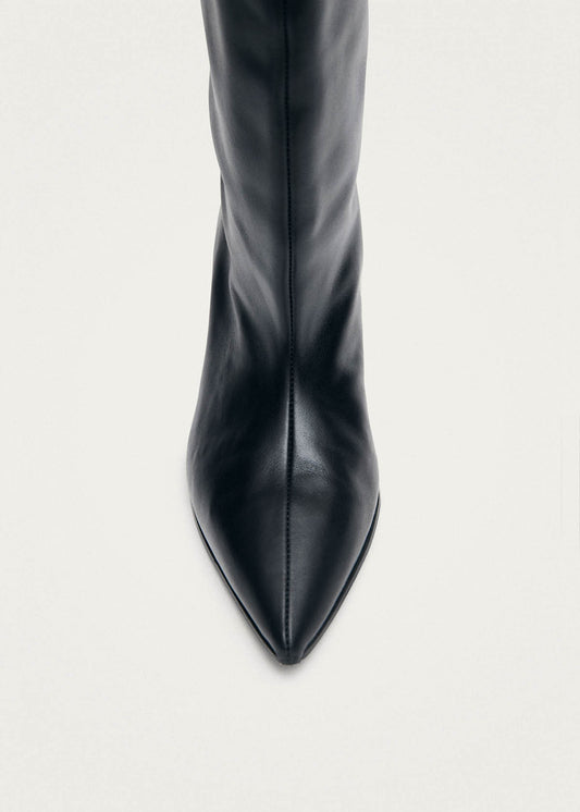 Samia Botas de Cuero Negro-image
