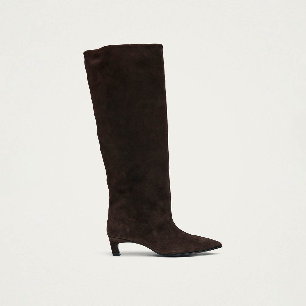 Samia Wildleder Braun Lederstiefel