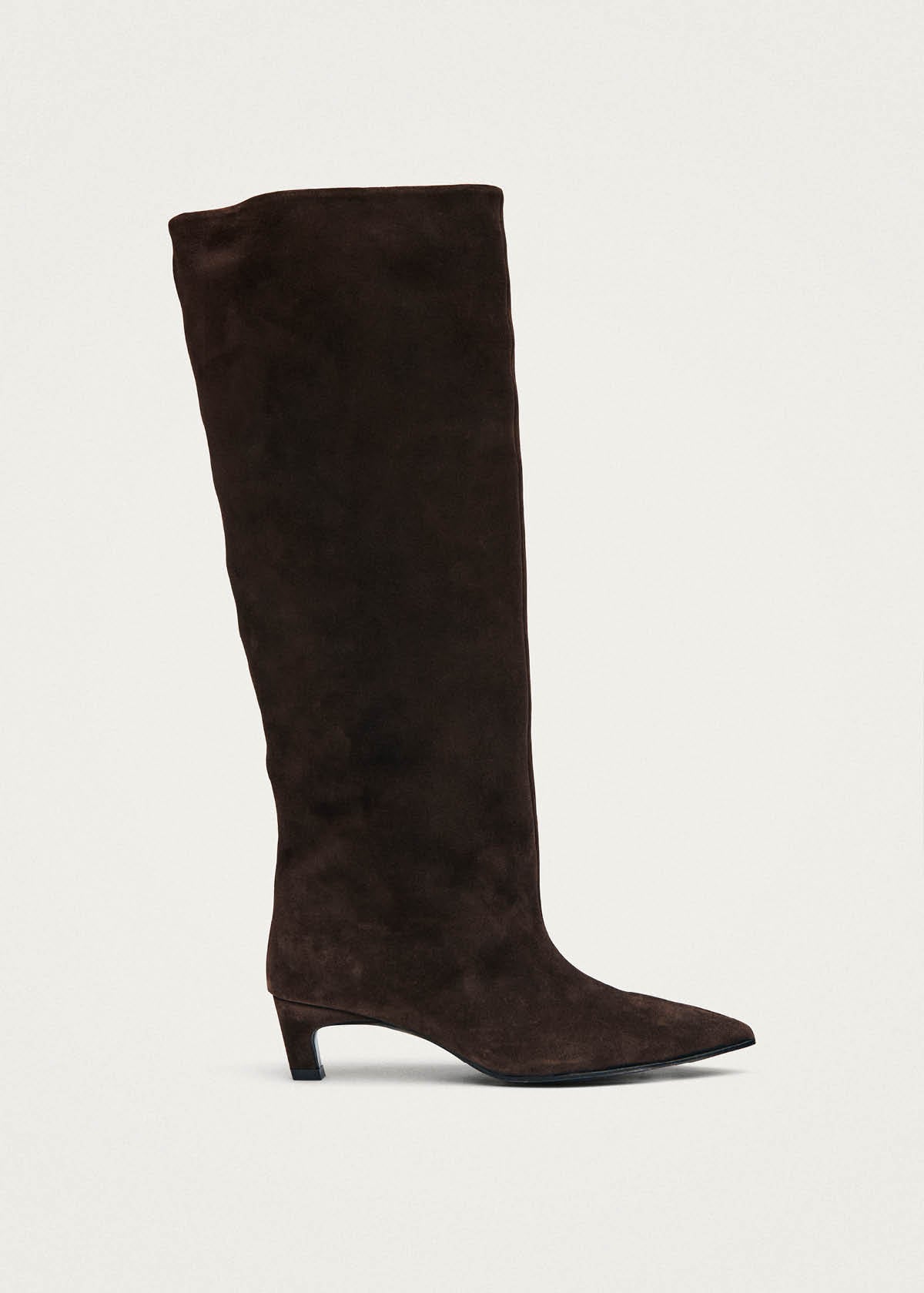 Samia Wildleder Braun Lederstiefel