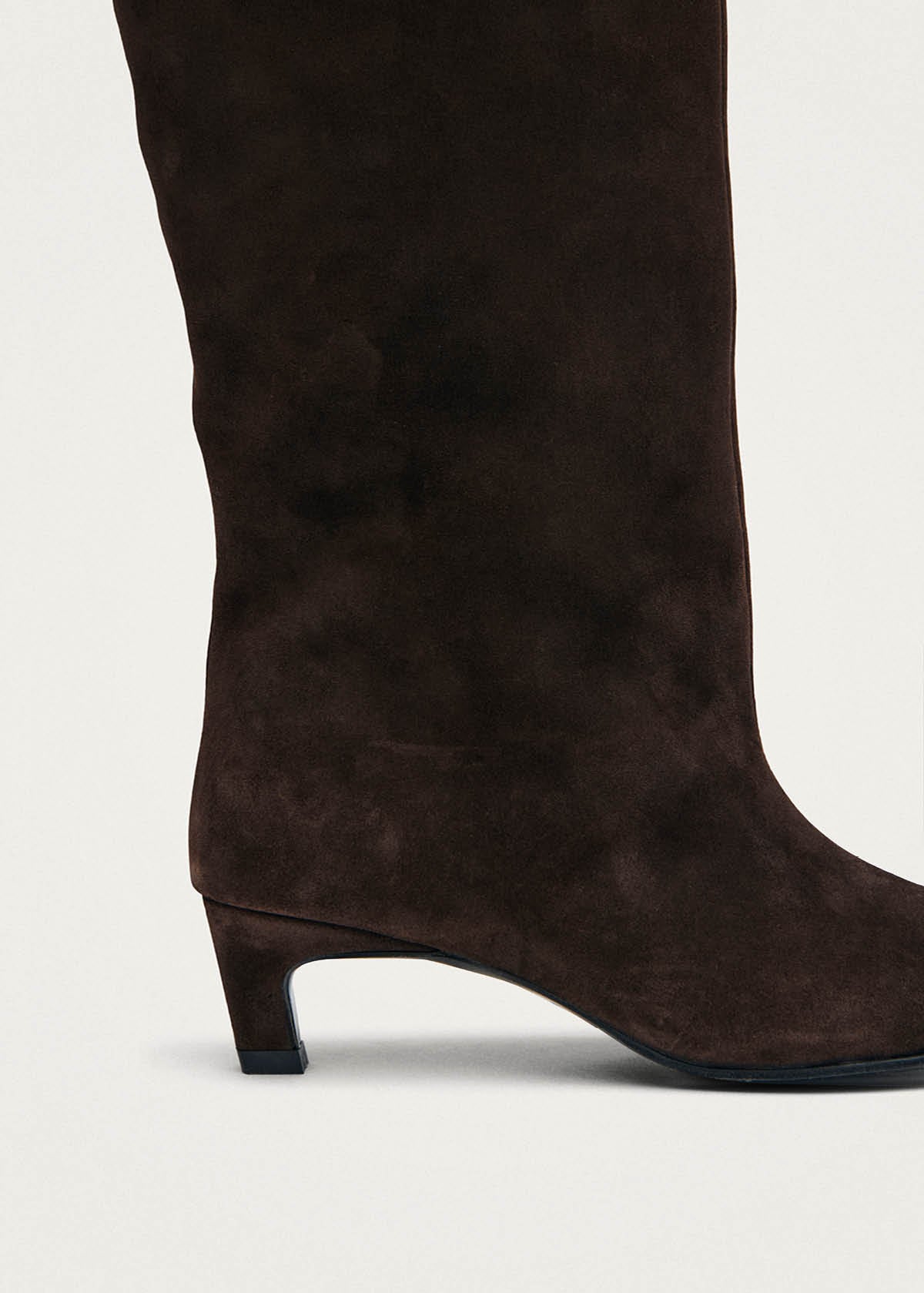 Samia Wildleder Braun Lederstiefel