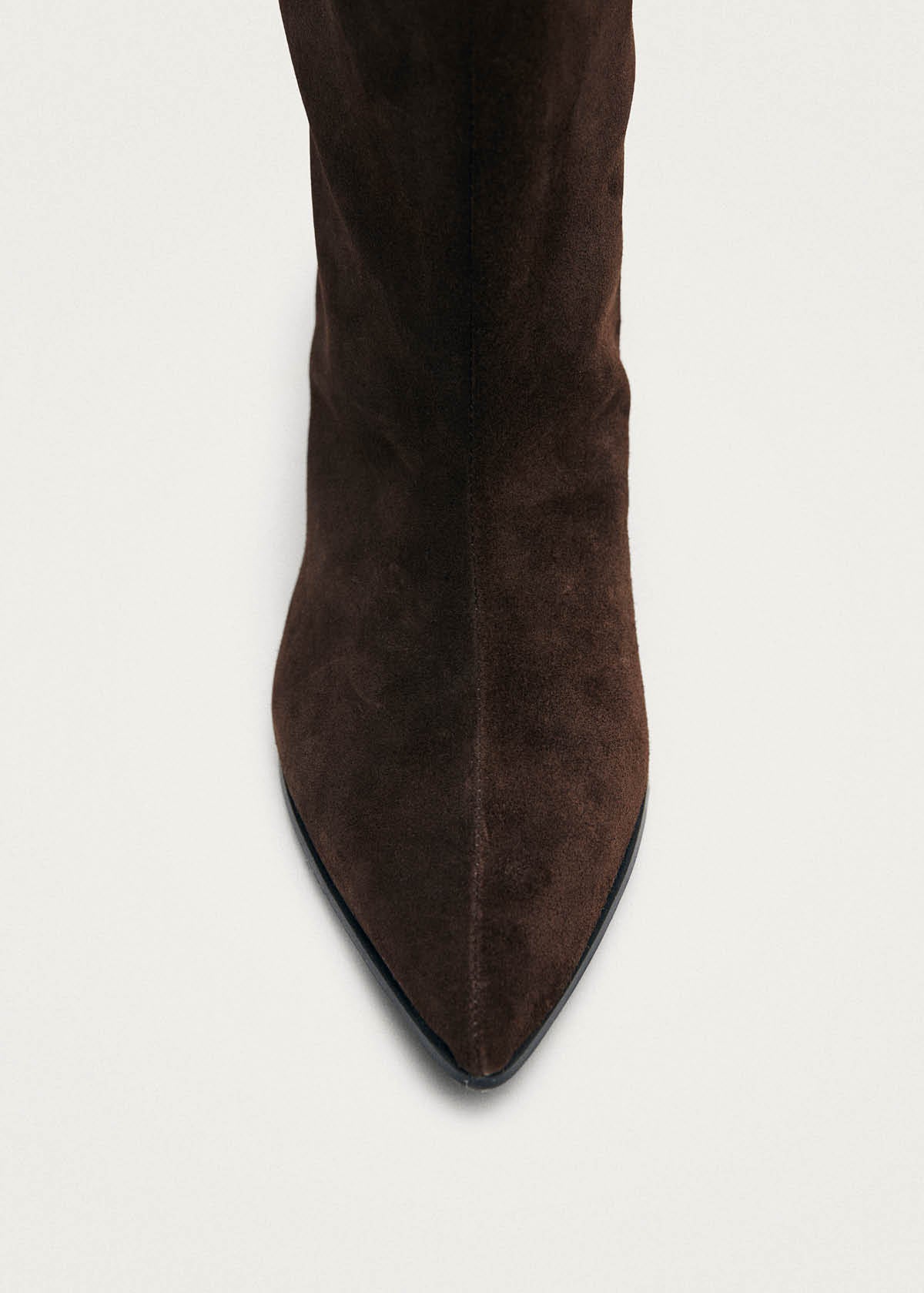 Samia Wildleder Braun Lederstiefel