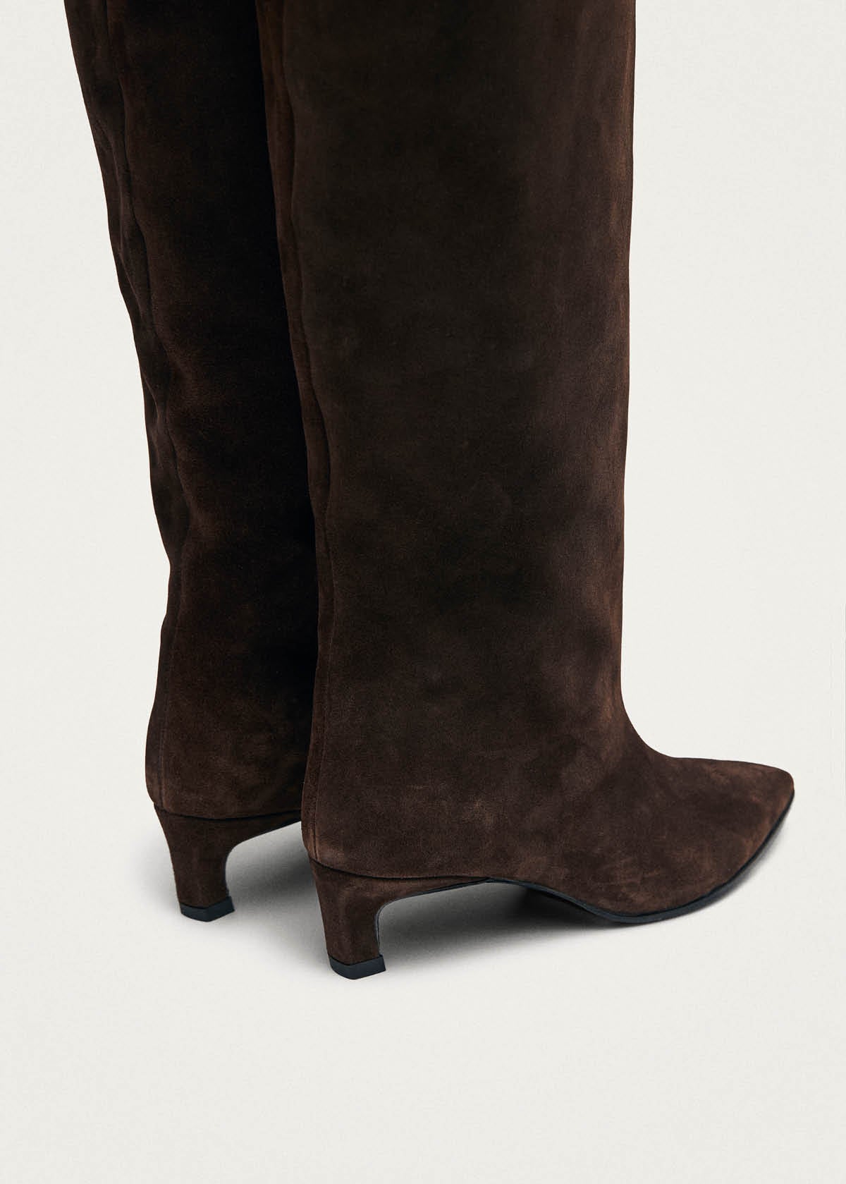 Samia Wildleder Braun Lederstiefel