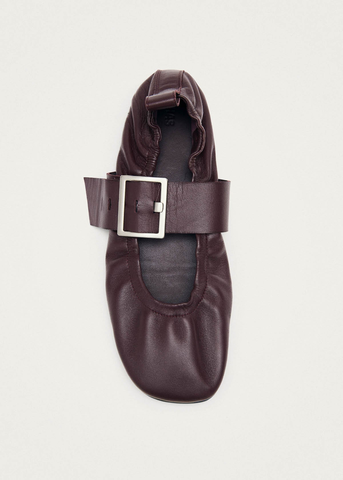 Ballerine in pelle bordeaux Sarea