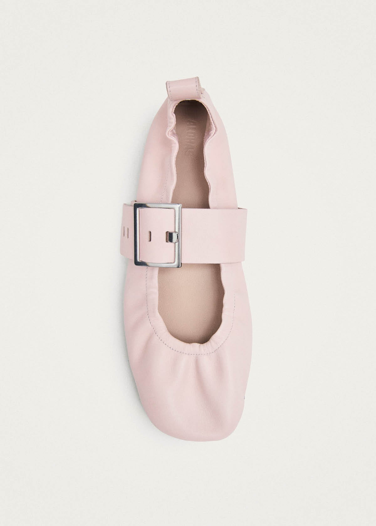 Sarea Rosa Leder Ballerinas