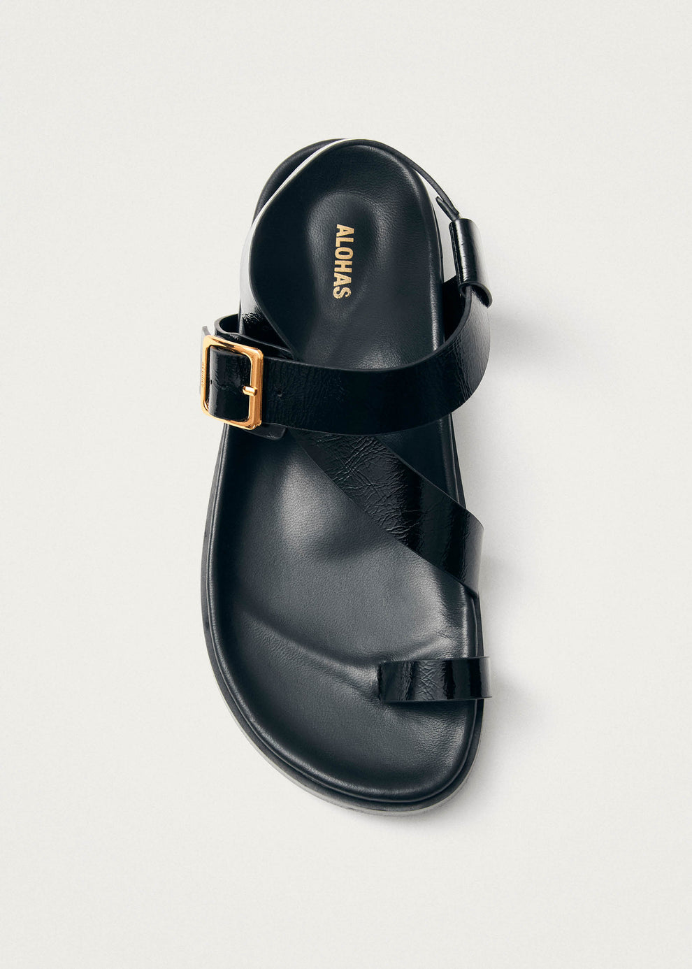 Siran Dark Tank Slip on Sandals