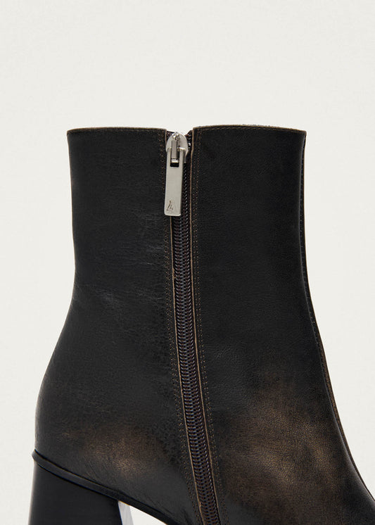 South Botines Marrones con Efecto Vintage-image