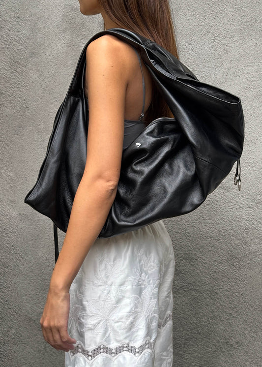 Sue Bolso de Cuero Negro-image
